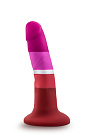 Фаллоимитатор Blush Avant Pride P3, 13.9 см (мульти)