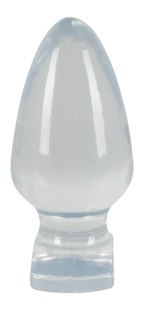 Crystal Crystal Clear Big Plug - Korek analny, Przezroczysty, 13 cm