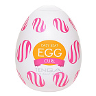 Мастурбатор яйце Tenga Egg Wonder Curl (білий)