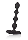 Анальні намиста з вібрацією CalExotics Eclipse Slender Beads, 17,8 см (чорний)