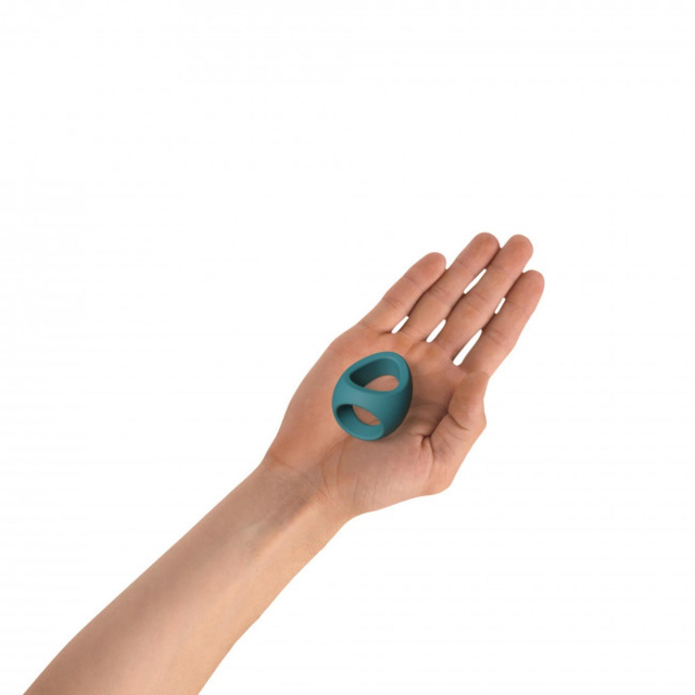 Ерекційне кільце Love To Love Flux Ring Black Teal Me, 3 см (бірюзовий)