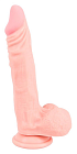 Фаллоимитатор на присоске Orion Medical Silicone, 21 см (телесный)
