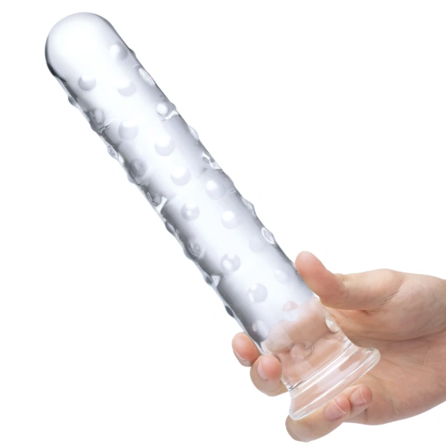 Фаллоимитатор Glas Extra Large, 25 см (прозрачный)