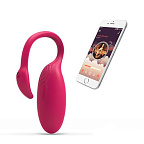 Magic Motion Flamingo - Wibrujące jajko sterowane smartfonem, Różowy, 7, 2 cm