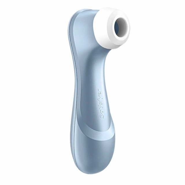 Вакуумный стимулятор клитора Satisfyer Pro 2, 16 см (голубой)