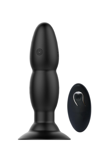 Анальна пробка Toy Joy SeXentials Jubilation Plug, 14 см (чорний)