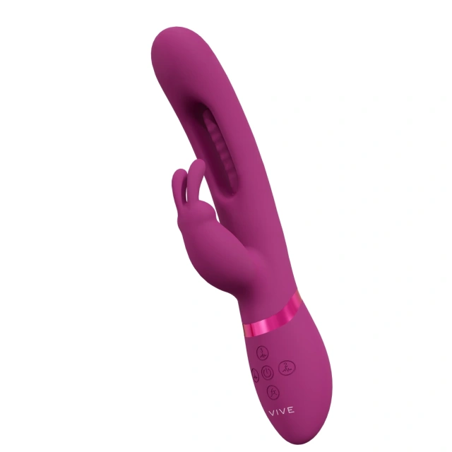 Вібратор-кролик Vive Mika G-Spot, 23.2 см (рожевий)