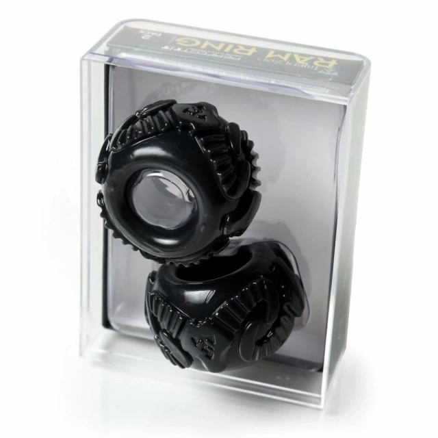 Perfect Fit Ram Ring Kit Double Black Dwupak -, Czarny