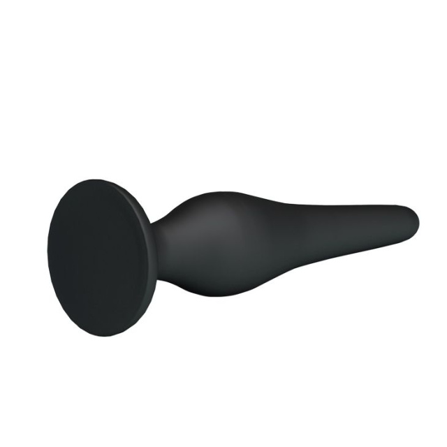Набір анальних пробок Begginer's Mini Anal Kit, 3 шт (чорний)