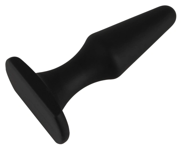 Korek analny Feel The Magic Shiver Butt Plug, 10,5 cm (czarny)