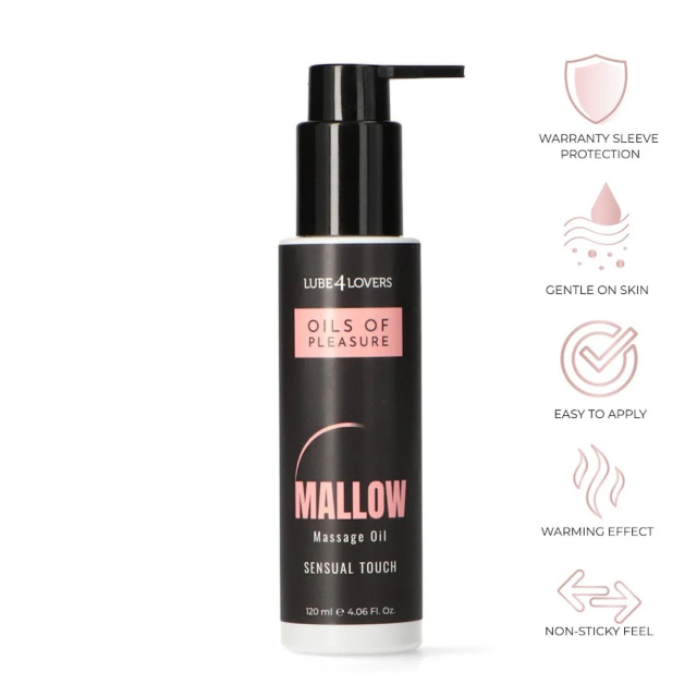 Lube4lovers Oils of Pleasure Marshmallow - Olejek do masażu, 120 ml