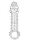 Насадка на пеніс California Exotic Novelties Transparent Ultimate Extender, 16 см (прозора)