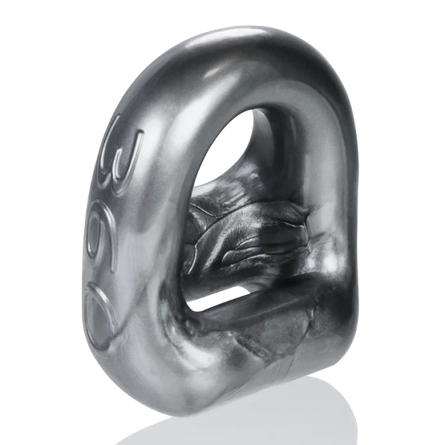Ерекційне кільце Oxballs 360 Cockring & Ballsling, 8,2 см (сірий)