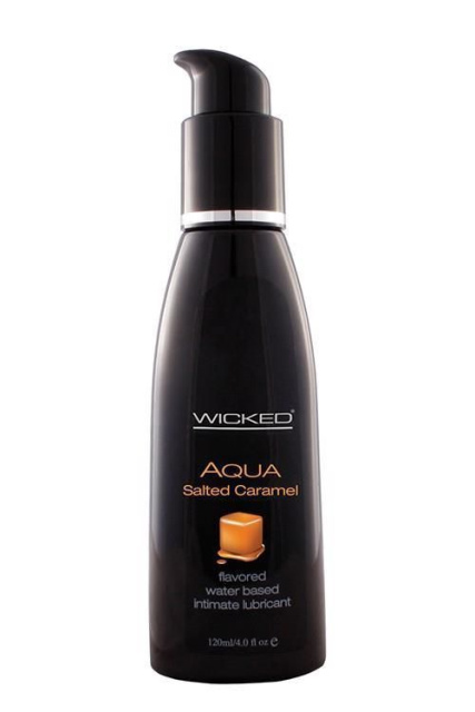 Wicked Sensual Care Wicked Aqua Salted Caramel - Lubrykant na bazie wody, 120 ml