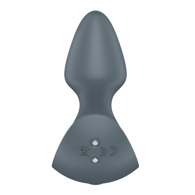 Satisfyer Booty Absolute Beginners 1 - Korek analny, Szary, 7.3 cm