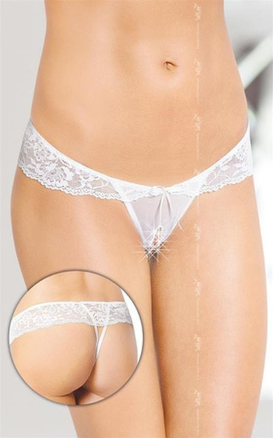 Трусики-стринги SoftLine G-String 2443, M/L (белый)