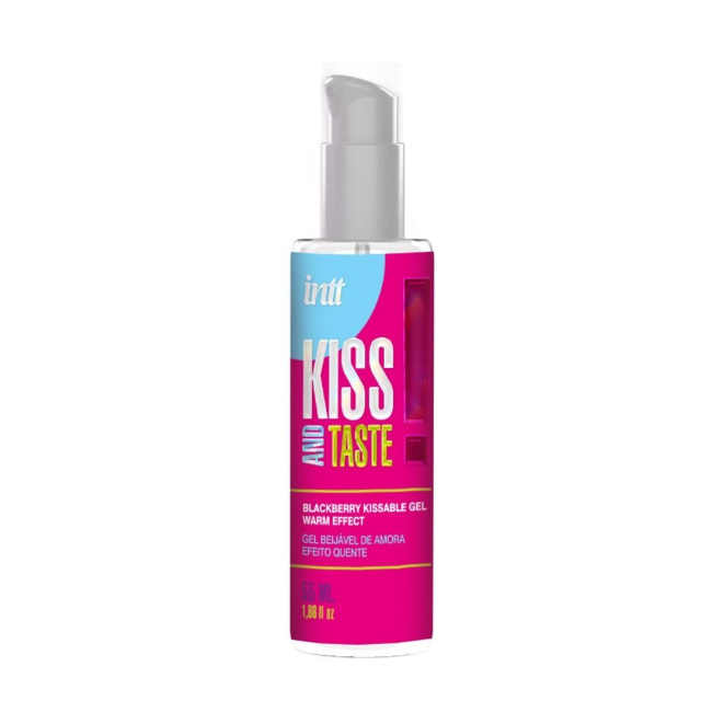 intt Kiss And Taste Blackberry Kissable Gel - Żel, 55 ml