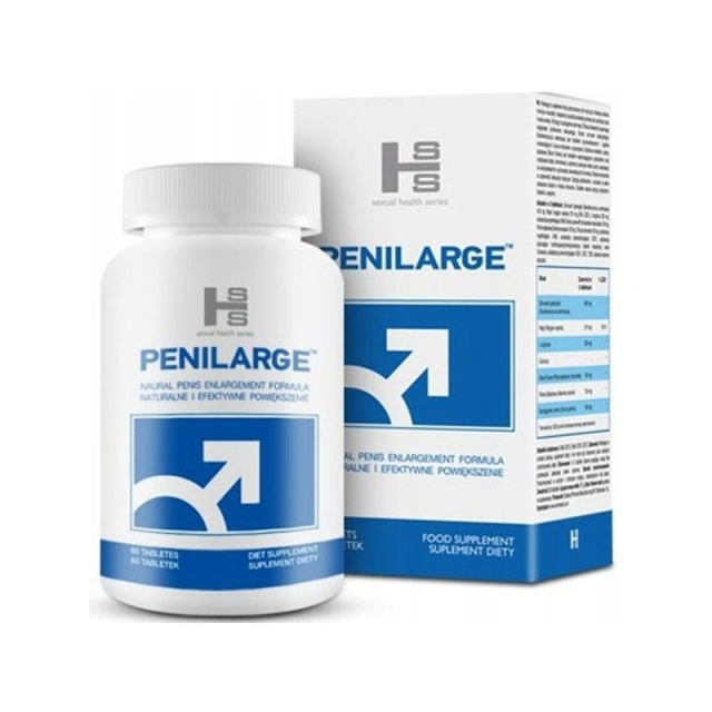 EROMED Penilarge - Tabletki na powiększenie penisa, Bez smaku