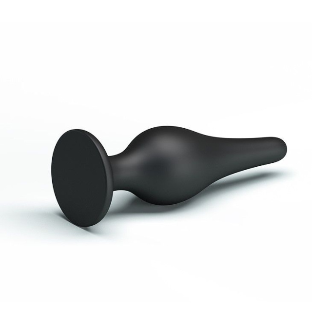 Pretty Love Sensitive Prostate - Korek analny, Czarny, 14 cm