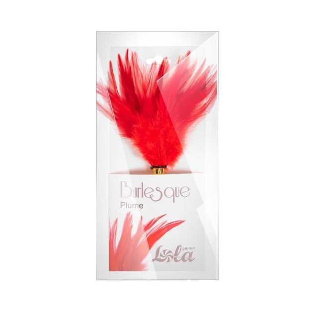 Перо Lola Games Tickler Burlesque Plum (червоний)