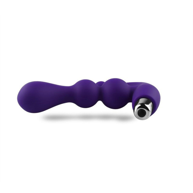 Toyz4lovers Double Pleaser - Korek analny, Fioletowy, 15.5 cm