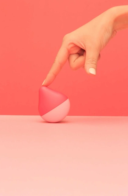 Вібратор для клітора Tenga Iroha Mini Ume-Anzu, 6,1 см (рожевий)