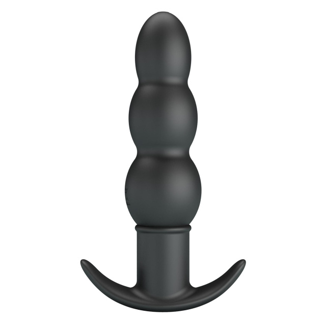 Pretty Love Aeaeeas - Korek analny, Czarny, 11 cm