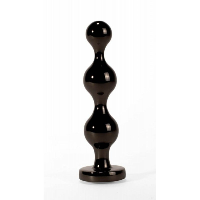 Secret Shine Booty Call - Korek analny, Czarny, 11.7 cm