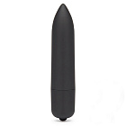 Mini wibrator LoveToy X-Basic One Speed, 9 cm (czarny)