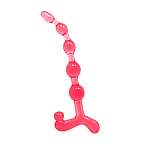 BAILE Bendy Twist - Stymulator analny, Różowy, 2 cm