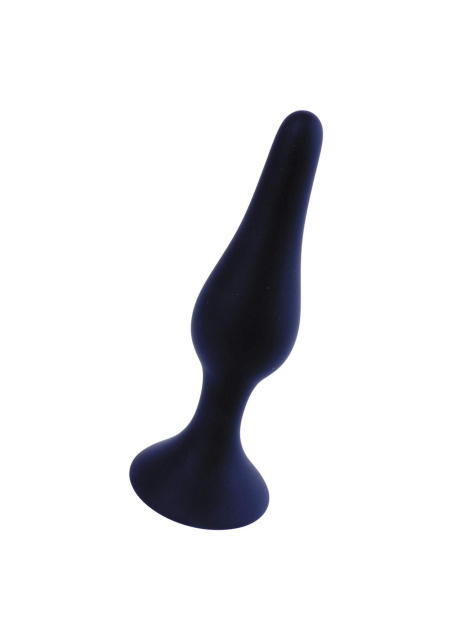 Анальна пробка Boss Silicone Plug Small, 10 см (чорний)