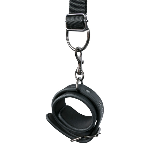 Набор для связывания EasyToys Under Mattress Restraint Set (черный)