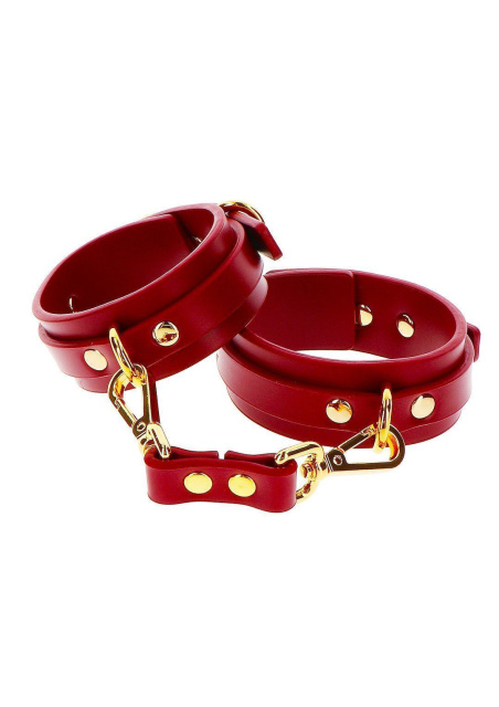 Taboom Ankle Cuffs - Kajdanki na nogi, Czerwony, 35, 5 cm