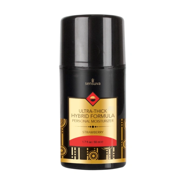 Крем Sensuva Ultra-Thick Hybrid полуниця, 50 мл