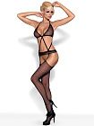 Сексуальный бодистокинг Obsessive N108, S-L (черный)