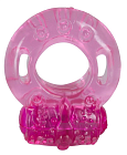 Эрекционное кольцо с вибрацией You2Toys Vibro-Cock Ring (розовый)