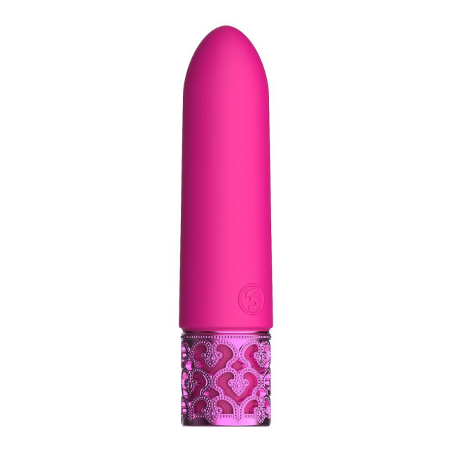 Mini wibrator Royal Gems Imperial, 10 cm (różowy)