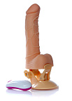 Boss Series Mr. Perfect Vibration - Realistyczny wibrator, W kolorze cielistym, 24 cm