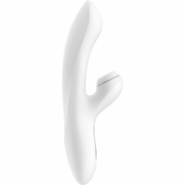 Вібратор з вакуумним стимулятором клітора Satisfyer Pro G-Spot (білий)