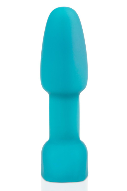 Анальна пробка B-Vibe Rimming Plug Petite, 12.4 см (бірюзовий)