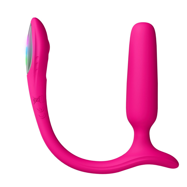 Lovense Lush Anal - Korek analny, Różowy, 9.8 cm