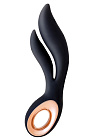 Wibrator Pleasures Premium Caress, 23 cm (czarny)