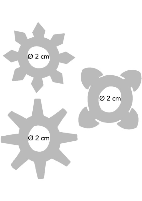 Эрекционное кольцо ToyJoy Tickle C-Rings, 3 шт (фиолетовый)