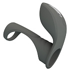 Насадка на пенис Pretty Love Master Ring, 9 см (серый)