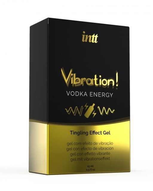 Рідкий вібратор Intt Vibration Vodka, 15 мл
