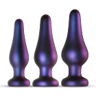 Zestaw korków analnych Hueman Comets Butt Plug Set, 3 3 szt. (fioletowy)