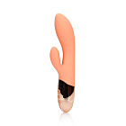 Вибратор-кролик Loveline Ultra Soft Silicone, 22 см (оранжевый)