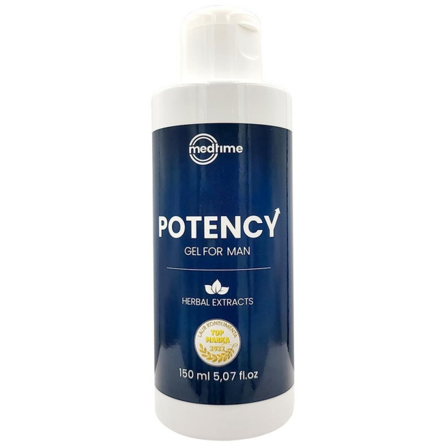 LoveStim Potency Gel For Man - Krem wzmacniający erekcję, 150 ml