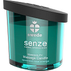 Swede Senze Tranquility Massage Candle - Świeca do masażu, Pomarańcz, 50 ml
