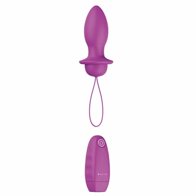 Korek analny B Swish Bfilled Classic, 10 cm (liliowy)